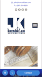 Mobile Screenshot of kovariklaw.com